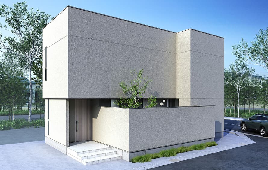 ホテルライクとリンク ～二階建て住宅～